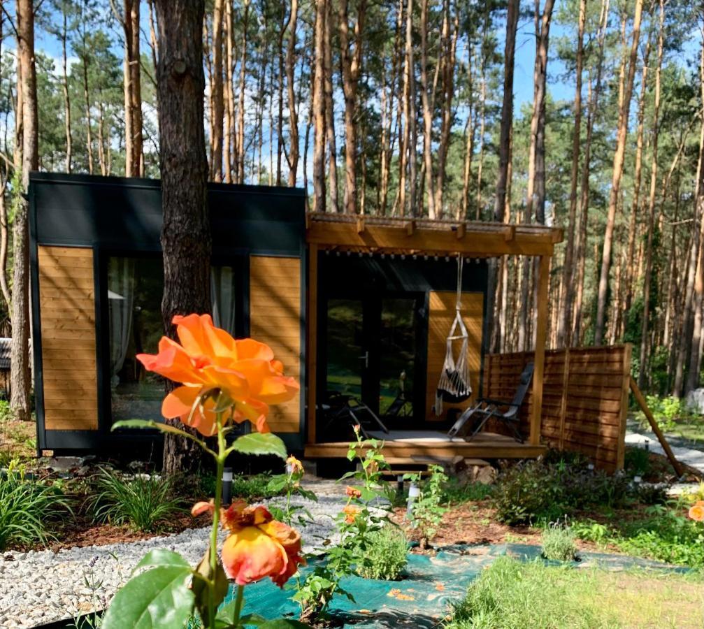 Uroczy mały domek na leśnej działce - Łosiówka Losie Exterior foto